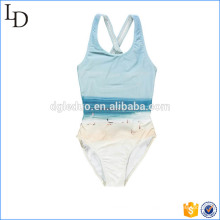 Un maillot de bain bikini personnalisé pour enfants imprimé maillot de bain mignon